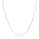 Colar corrente banhado ouro 3x 24k 18k e 22k unissex longo fina elo cadeado oval rommanel 70 cm 532387 Colar corrente banhado ouro 3x 24k 18k e 22k unissex longo fina elo cadeado oval rommanel 70 cm 532387