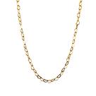 COLAR CORRENTE CORAÇÕES 30 cm EXTENSOR 10 cm BANHADO A OURO
