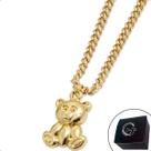 Colar Corrente Elo Grumet URSO Banhado a Ouro