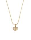 Colar Corrente Feminina Pingente Amor Coração Branco Letra Inicial G Personalizada Banhado a Ouro 18k.