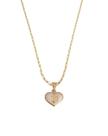 Colar Corrente Feminina Pingente Amor Coração Branco Letra Inicial U Personalizada Banhado a Ouro 18k.
