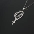 colar corrente feminino pingente santa maria proteção folheado a ouro gargantilha choker