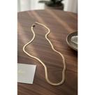 Colar Corrente Laminado Malha Snake Cobra Serpente Aço Inoxidável Unissex 60 cm x 8 mm Prateado e Dourado A prova d'água Colar Corrente Laminado Malha Snake Cobra Serpente Aço Inoxidável Unissex 60 cm x 8 mm Prateado e Dourado A prova d'água