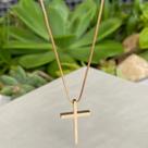 Colar Corrente Veneziana com Cruz 60cm : 35.0694 dourado Colar Corrente Veneziana com Cruz 60cm : 35.0694 dourado