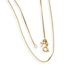 Colar Corrente Veneziana Folheado a Ouro