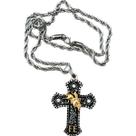 Colar Country Corrente Aço Inox Pingente Bull Rider