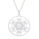 Colar Cubo de Metatron 30mm - Sunshine Cristais Colar Cubo de Metatron 30mm - Sunshine Cristais