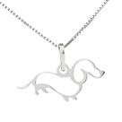 Colar Dachshund Coleção Estimação em Prata 925
