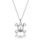 colar de caveira masculino feminino em aço inox prata prateado olho coração corrente rock roqueiro colar de caveira masculino feminino em aço inox prata prateado olho coração corrente rock roqueiro