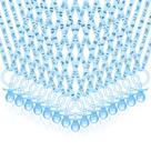 Colar de chupetas CHENGU 100 peças de acrílico azul 6,35 cm