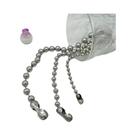 Colar De Corrente De Bolinhas Grossas De Aço Inoxidável Oversize 6/8/10mm Para Mulheres E Homens