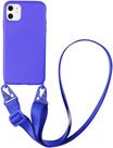 Colar de corrente de silicone capa de celular com cordão a03