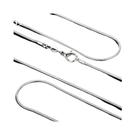 Colar De Corrente Serpente Em Prata Esterlina 2MM 16-30 Polegadas 1/5/10 Peças/Lote Para Mulheres E Colar De Corrente Serpente Em Prata Esterlina 2MM 16-30 Polegadas 1/5/10 Peças/Lote Para Mulheres E