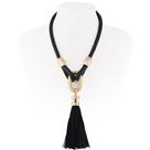 Colar de Couro Boho Chic