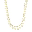 Colar de estrelas mira folheado a ouro 18k