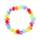 Colar De Flores LED Que Brilha No Escuro, Estilo Havaí, Para Aniversário, Casamento, Carnaval,