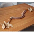 Colar De Mesa Decorativo Naru 117 Cm Moderna Mobília Marrom / Natural