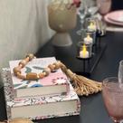 Colar De Mesa Madeira, Esferas E Contas Para Decoração - Unidade