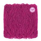 Colar de miçangas Huskein Mardi Gras Rosado 33cm Plástico x120
