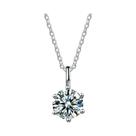 Colar De Moissanite De 0,5-2ct Em Prata S925 Para Homens E Mulheres, Presente De Noivado, Casamento Colar De Moissanite De 0,5-2ct Em Prata S925 Para Homens E Mulheres, Presente De Noivado, Casamento