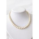 Colar de Pérolas Bijuteria Feminino Masculino 8mm Gargantilha Chocker Luxo Elegant Festa Presente Natal Aniversário Mãe