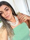 Colar de Pérolas Camadas Clássico