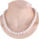 Colar de Pérolas Clássico Feminino Elegante 8mm Luxo Elegant - Colar de Pérolas Clássico Feminino Elegante 8mm Luxo Elegant -