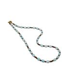 Colar de pérolas com cristais 50cm Colar de pérolas com cristais 50cm