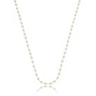 Colar de Pérolas Feminino Gargantilha Elegante Mini Esferas