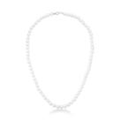 COLAR DE PÉROLAS SHELL EM PRATA RODINADA - 40cm - 23g