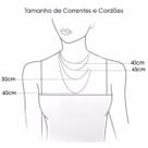 Colar de Prata Coração 7mm