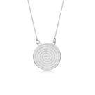 Colar de Prata Medalha Oração Pai Nosso