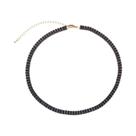 Colar De Tênis Largo Com Zircônia Cúbica Arco-Íris Cor Dourada Para Mulheres, Joia Elegante E