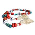 Colar Decorativo 244cm Mix Color Branco Vermelho Pastore Colar Decorativo 244cm Mix Color Branco Vermelho Pastore