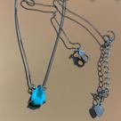Colar Delicado Gota Turmalina Fusion