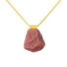 Colar Deusa Jaspe Rosa