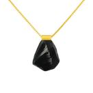 Colar Deusa Obsidiana Negra