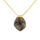 Colar Deusa Quartzo Cristal Fumê