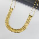 Colar Diana Veneziana Duplo - Banhado em ouro 18k