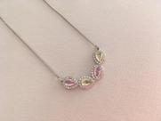 Colar Divory mix pedra Colar Divory mix pedra