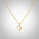 Colar Dourado Com Pingente