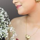 Colar Dourado Coração Banhado a Ouro 18 K Colar Dourado Coração Banhado a Ouro 18 K