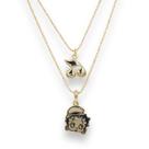 Colar Duplo Betty Boop BB0301