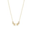 Colar Duplo Pérola e Zircônia CO1023