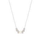 Colar Duplo Pérola e Zircônia CO1023