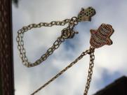 Colar e Pulseira mão de Fátima