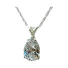 Colar Elegante Feminino Com Zircônia Cúbica E Cristal Joia Simples E Moderna Para Casamento,
