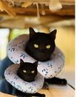 Colar Elizabetano Cone Tecido Gatos Cães Pós Cirúrgico Pet