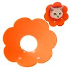 Colar Elizabetano Gato Pet Caes Pos Cirurgia Recuperaçao Cone Ajustavel Dobravel Confortavel