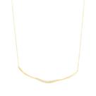 Colar em Ouro 18K Arco com Diamantes - AU12989